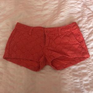 Mossimo Lace Shorts